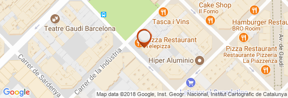horario Pizzería barcelona