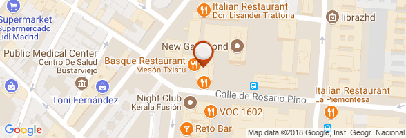 horario Restaurante madrid