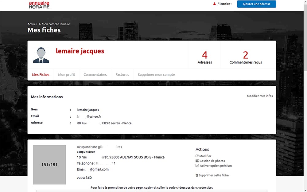 annuaire gratuit