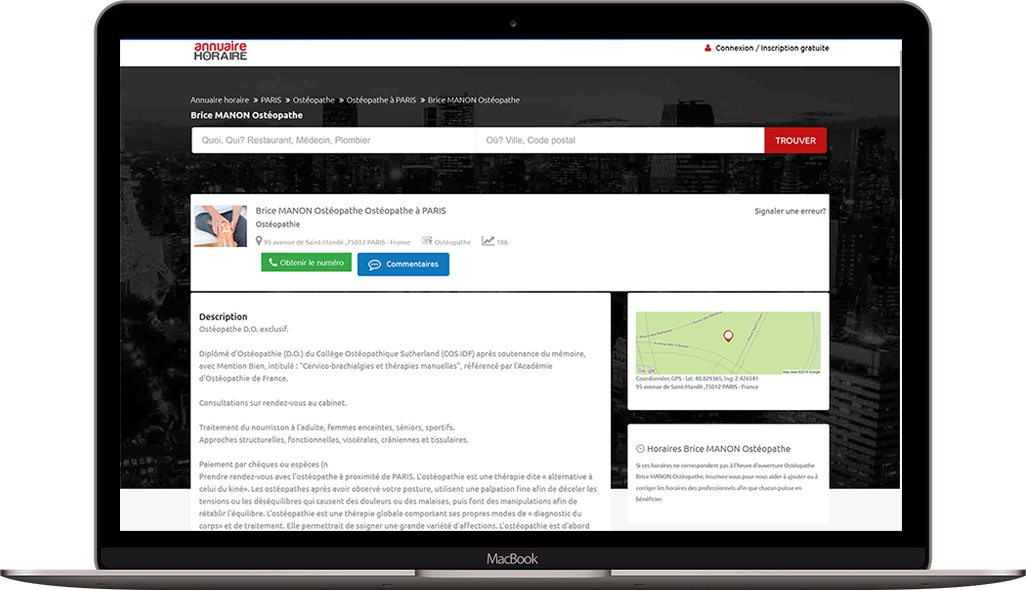 annuaire gratuit